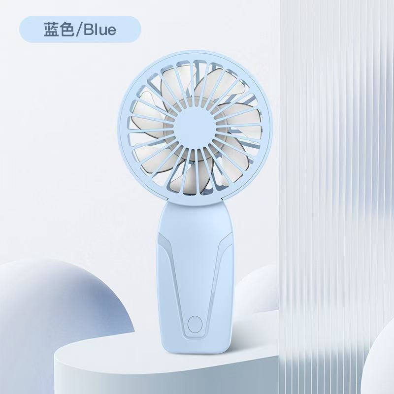 Portable Handheld Small Fan ABS Lightweight Cute Appearance USB Rechargeable Mini Fan For On Go Cooling Portable Mini Pocket Fan: Red