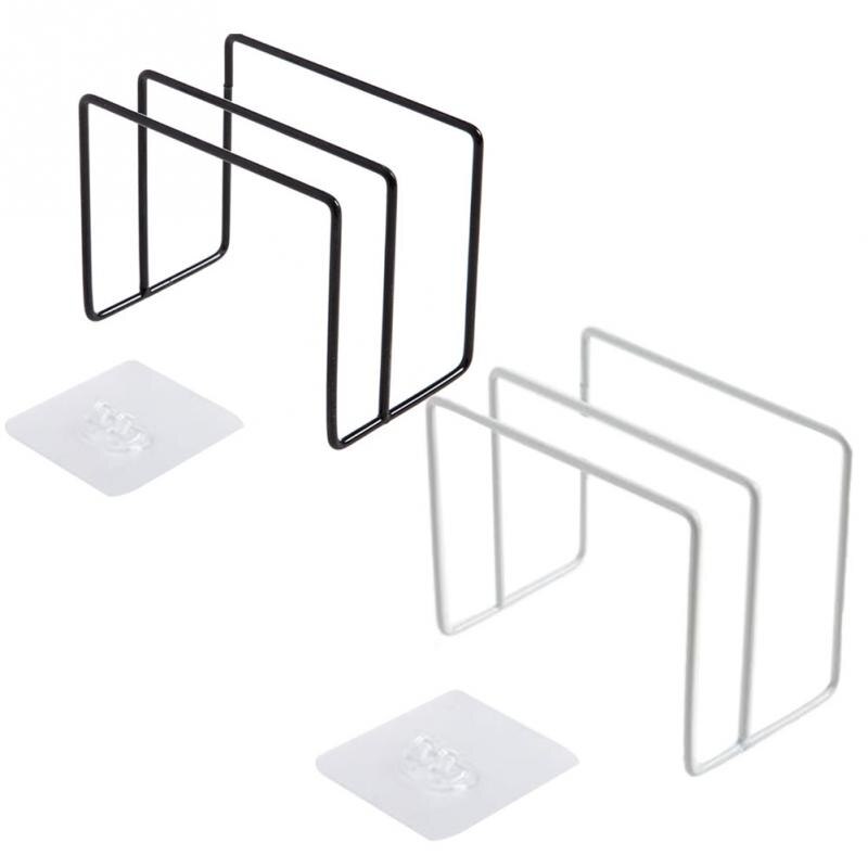 Cutting Board Stand Kitchen Organizer Dual Racks Chopping Board Shelf Iron