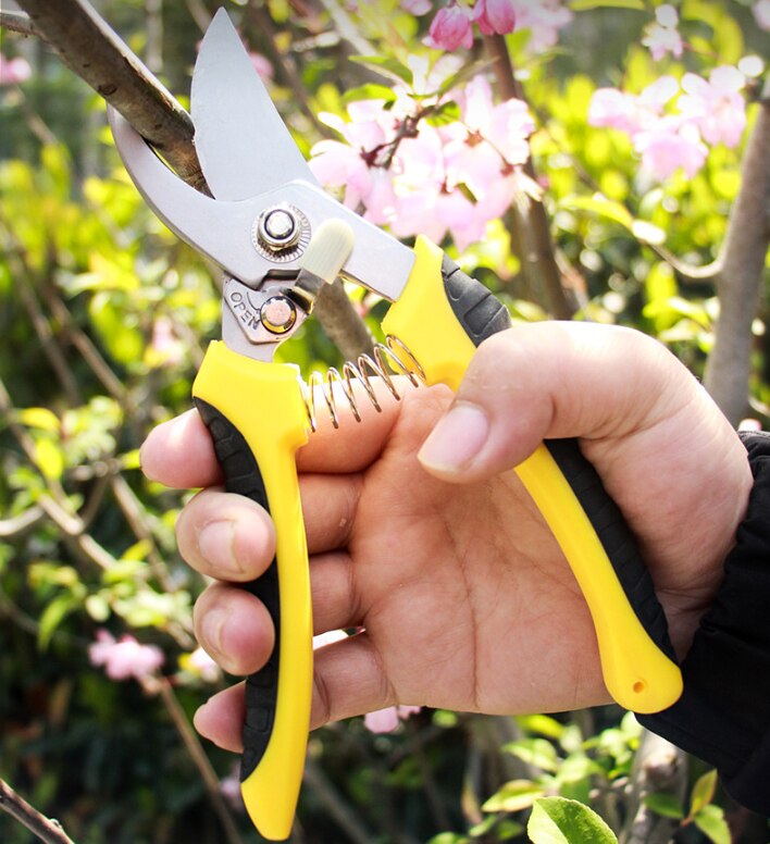 Multifunctional Garden Tools Orchard Garden Hand Tools Scissors Stainless Steel Labor-Saving Pruning Scissors
