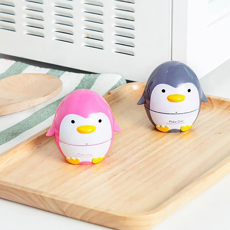 Penguin Kitchen Handle Rotage Dial Timers Reminders Mechanical Countdown Timer Cooking Busy Reminder Watch Under One Hour