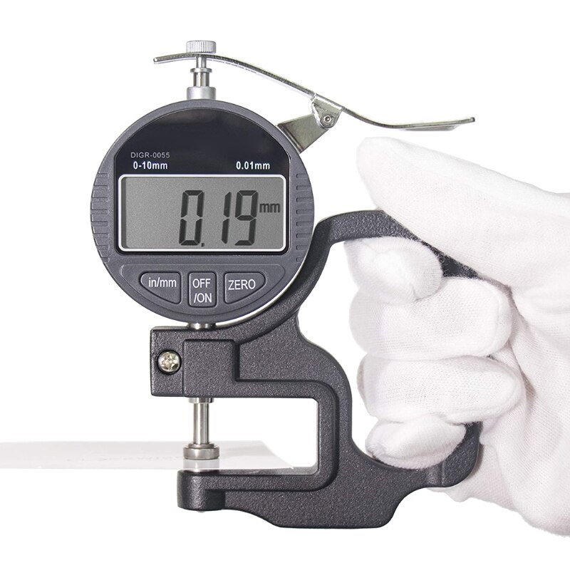 G5AB Dikte Meter Metric Digitale Diktemeter 0.4 Inch/10Mm 0.0005 &quot;/0.01Mm