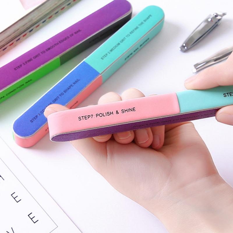 1PC Dual Ended Nail Art Acrylic UV Gel Extension Builder Pen Stainless Steel UV Gel Remover Spatula Mixing Stick Manicure Tool: 04 Random Color