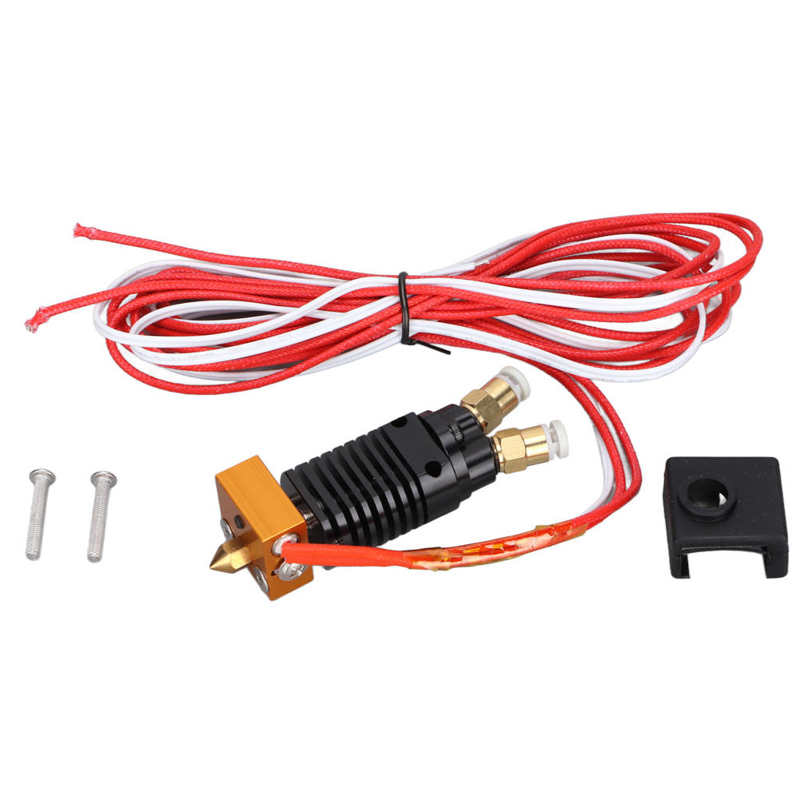 2 In 1 Out Hotend Kit Voor Ender 3 Extruder 2 Kleur Metalen 12V Voor Ender 3 Voor CR10S pro: 12V