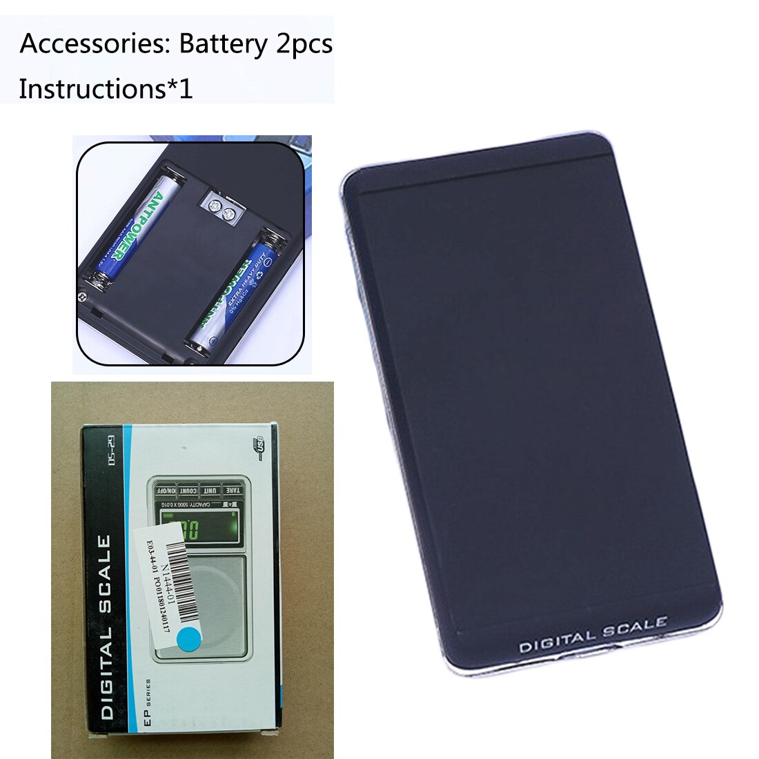 Digital Scale Pocket Case Postal 200/500g 0.01g/0.1g Portable Mini Electronic Libra Lab Scales Weight Balance Kitchen Jewelry: N1444 200g 0.01g