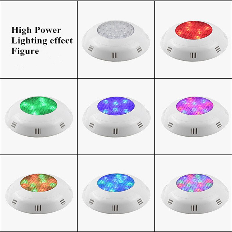 Waterproof Led Light Wall Hanging Fountain Garden Fountain Spa Party Fontaine Murale Pool Light Luz Subaquatica Ip68 18W 24W 12V