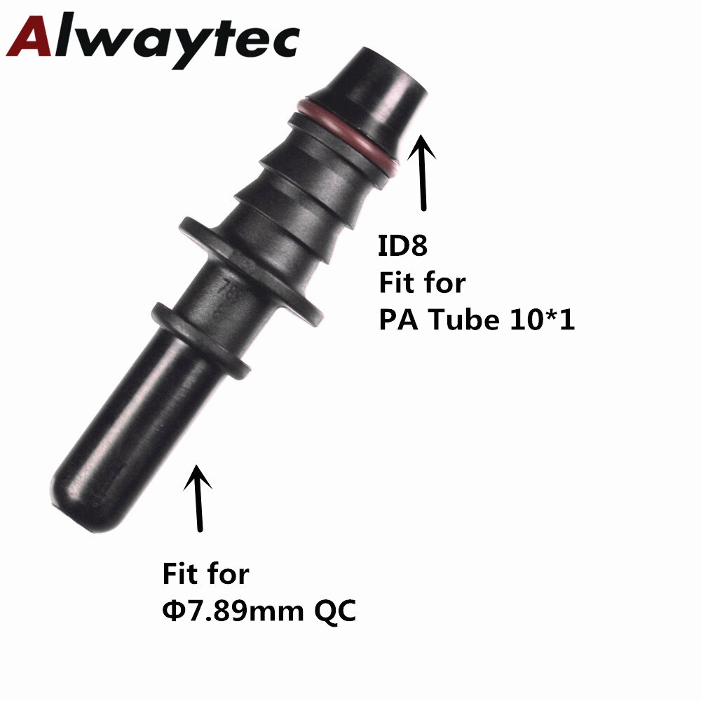 Car styling Universal Fuel Line fitting OE Fuel Line Quick Connector fit for ID8 Nylon tube: MEP5-5PCS