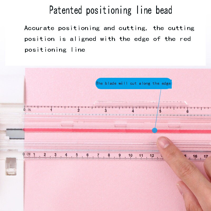 Fromthenon A34 Photo Quiet Book Manual Paper Cutter Paper Cutter DIY Dotted Line Straight Wave Creasing Paper Cutter Machines