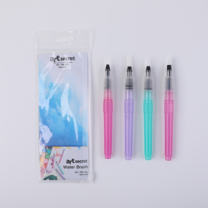 Artsecret PW-253 Hervulbare Kwast Water Kleur Borstel Zachte Aquarel Borstel Inkt Pen Voor Schilderen Calligraph Art Supplies