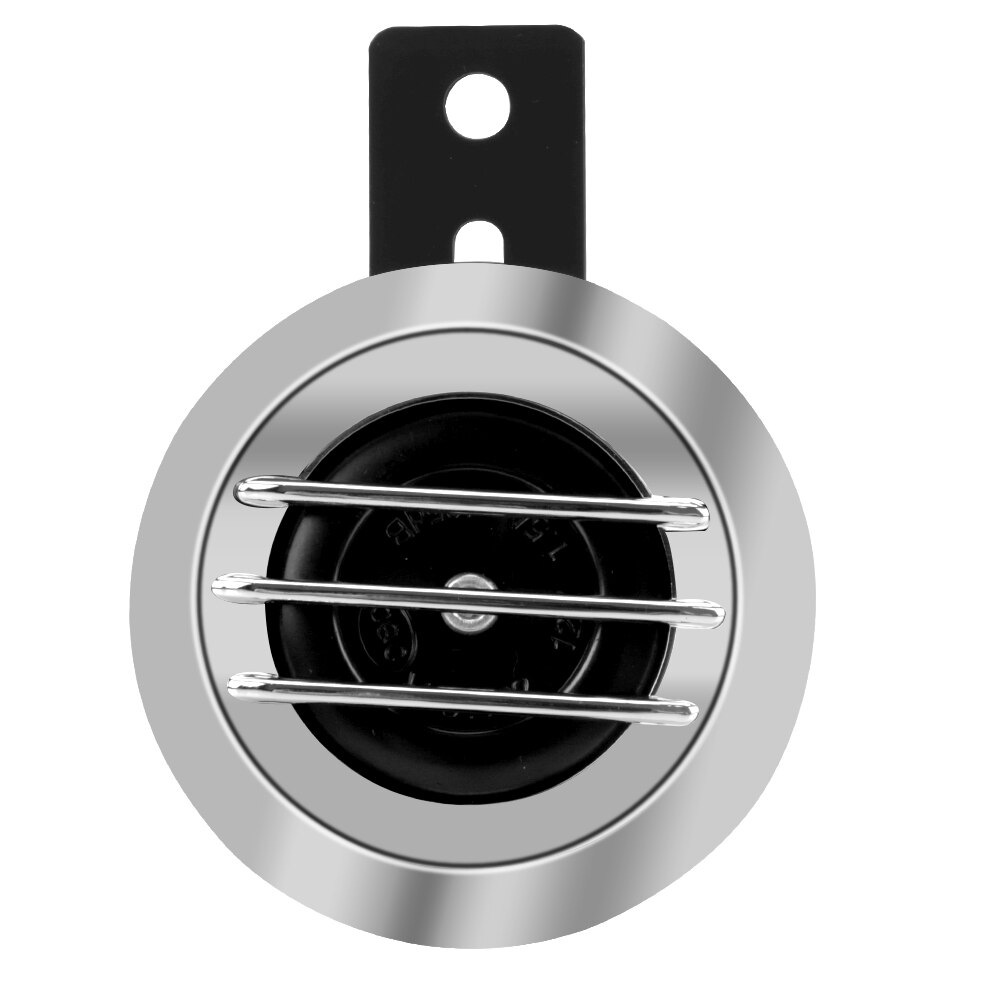 For Scooter Moped Dirt Bike ATV Waterproof Round Loud Horn Speakers Universal Motorcycle Electric Horn Kit 12V Horn 1.5A 105db