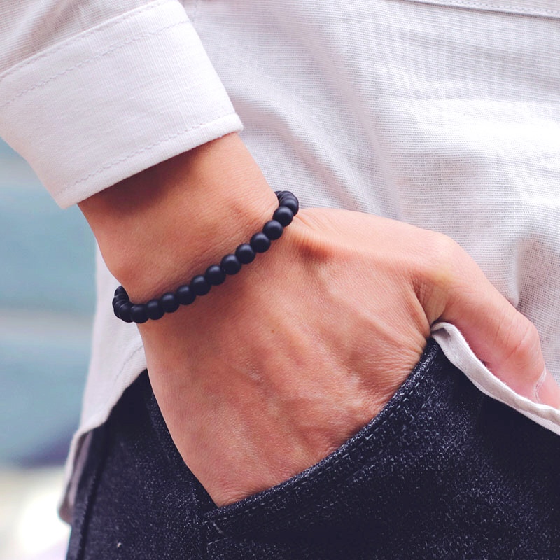 Conjunto de pulsera para Hombre a la , 2 uds., Braslet de hilo rojo de la suerte ajustable deslizante, Accesorios para Hombre, para él, brazalete Herren Joias
