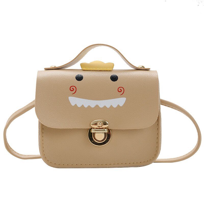 Lindo bolso Mini de bebé Kawaii Little Girl monedero pequeño bolsa niños pequeños CAMBIO DE bolso de: Caqui