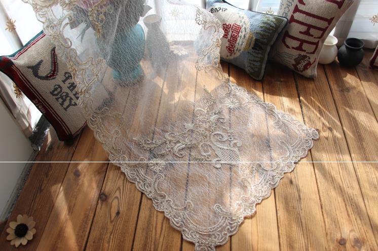 Europäischen-stil doppel Gittergewebe spitze bestickt seil quadrat tuch Baby foto dekoration kleine frische neugeborenen fotografie requisiten