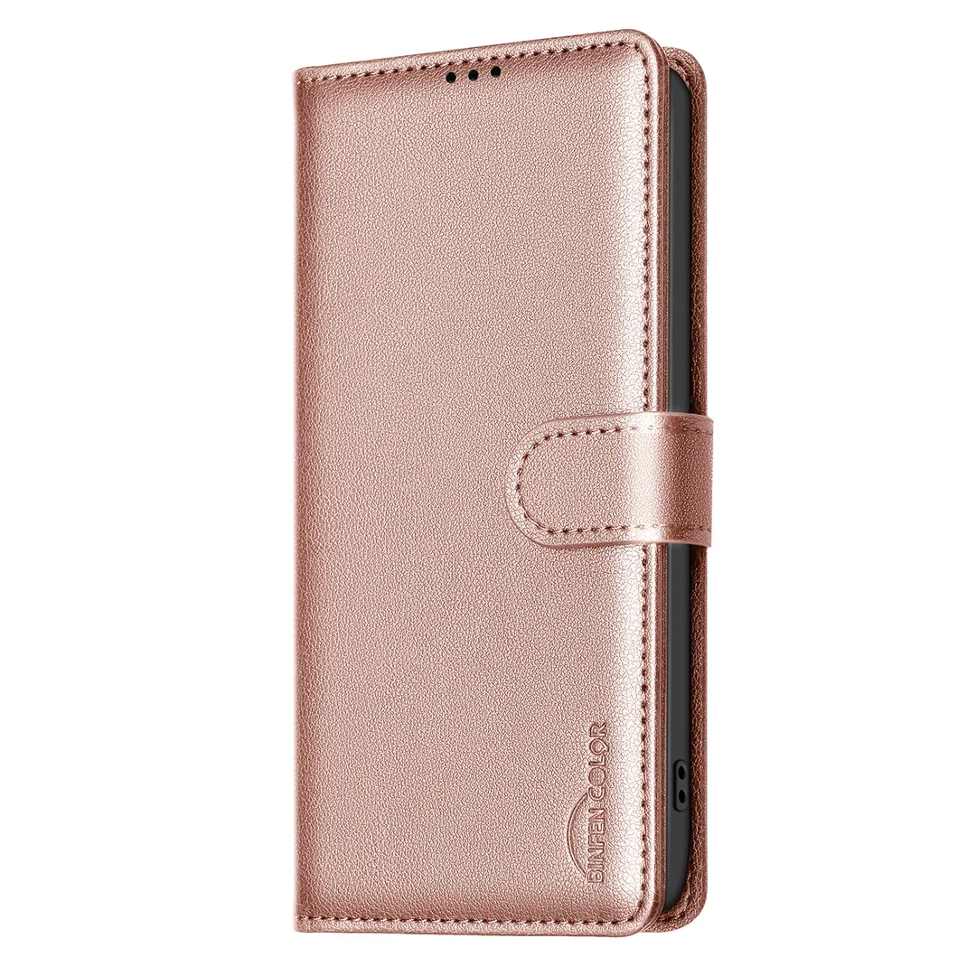 Business Leather Case for Infinix 50 Pro 4G Note 40 Pro Plus 4G 5G Flip Wallet Card Holder Cover: LightPink / For iPhone 16