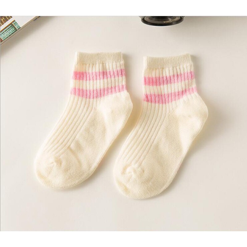 freundlicher Socken Baumwolle jungen Mädchen der SchöNe gestreiften stil Alle-spiel Baby freundlicher Socke 1-10Jahr 10 paar = 20pc = viel verkäufe direkt