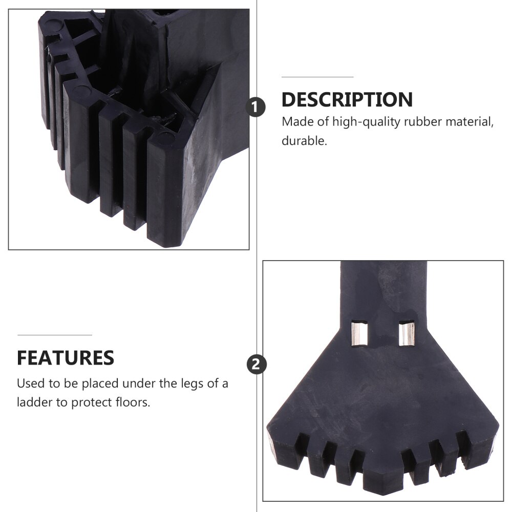 8Pcs Praktische Ladder Covers Opvouwbare Ladder Voet Cover Antislip Ladder Pads