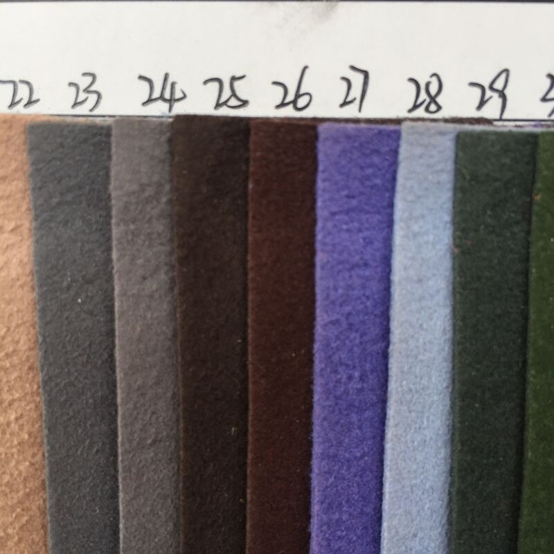 1.0MM thickness automotive upholstery decor Microsuede ultra suede PU leather material