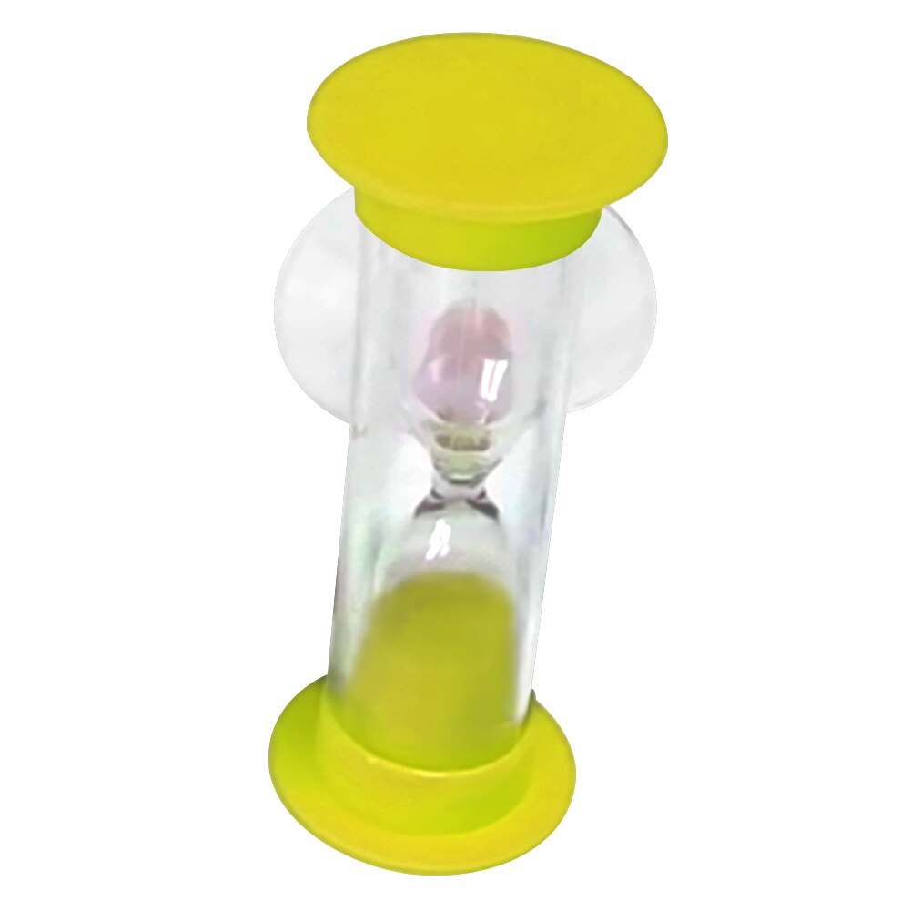 Hourglass Timer Hourglass 3 Minutes Simplicity Home Decoration Kids Brushing Time Timing Supplies Suction Cup Hourglass: A2