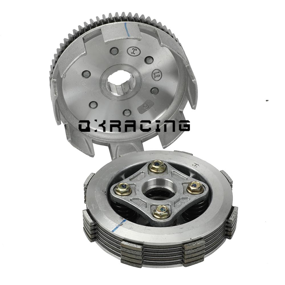 Motorcycle 5 Disc 67 Teeth Complete Manual Clutch Assembly For YX 140 150 160 Horizontal Engines Dirt Pit Bike Monkey Bike Part