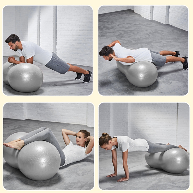 Yoga Liefert Explosion-nachweisen Yoga Erdnuss Ball Fitness Rehabilitation Physikalische Therapie Ball-Grau