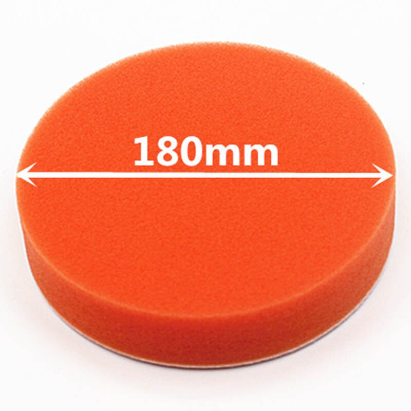 10 piezas 180Mm 7 pulgadas esponja plana pulido bruto almohadilla pulidora para pulir el coche limpieza encerado pintura automática cuidado de mantenimiento