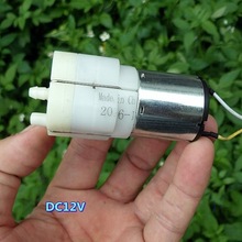 1 PCS Gebruikt DC6V-12V miniatuur DC luchtpomp Atmosferische volume Beluchting pomp