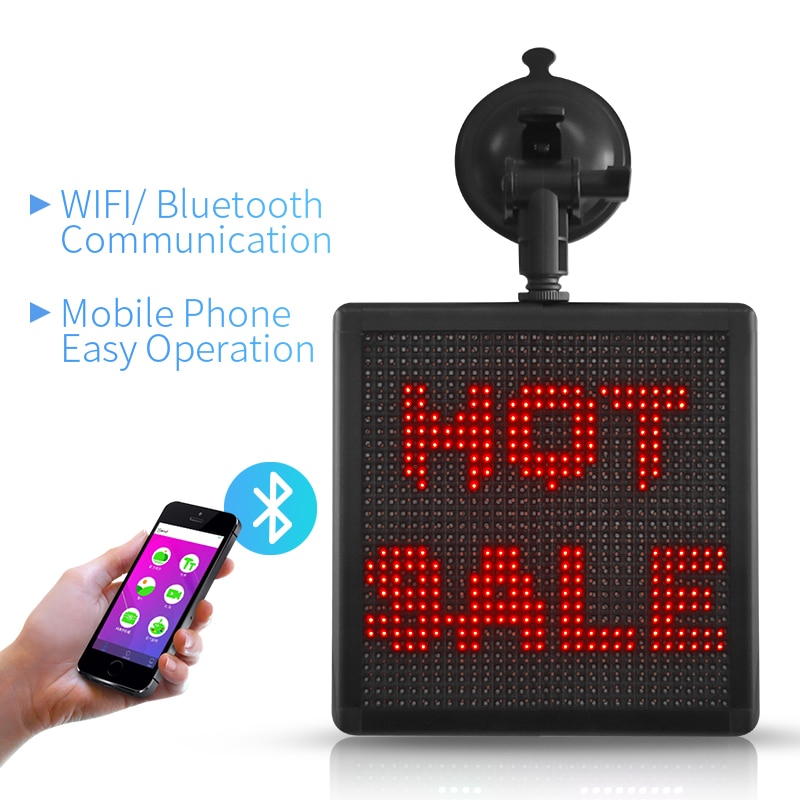P5 Led Auto Display Wifi Communicatie Led Auto Achterruit Digitale Billboad Led Auto Display