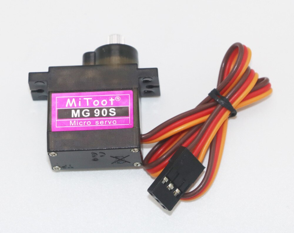 5/10/20/50/100 pcs/lot Mitoot MG90S Metall getriebe Digital 9g Servo für Rc Hubschrauber Flugzeug Boot Auto MG90 für Arduino