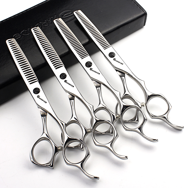 6 inch stainless steel pet grooming scissors thinning hairdressing scissors hairdresser special haircut scissors tool kit