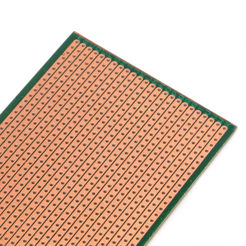 Platine simple face Circuit imprimé non coupé | 5 pièces 6.5x14.5cm