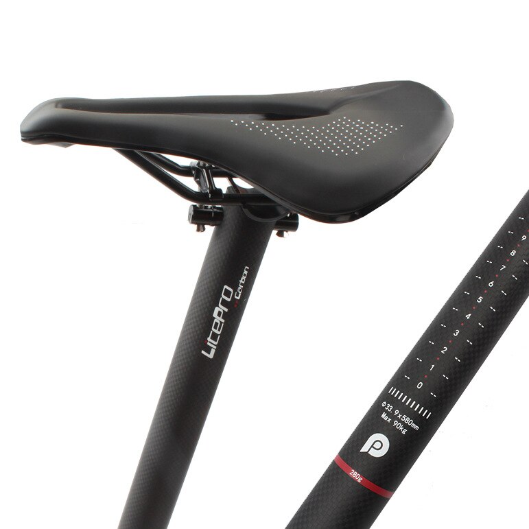 LP litepro-tija de sillín para bicicleta de montaña, ultraligera, 33,9mm x 580mm, 280g, tubo de sillín de bicicleta para SP8