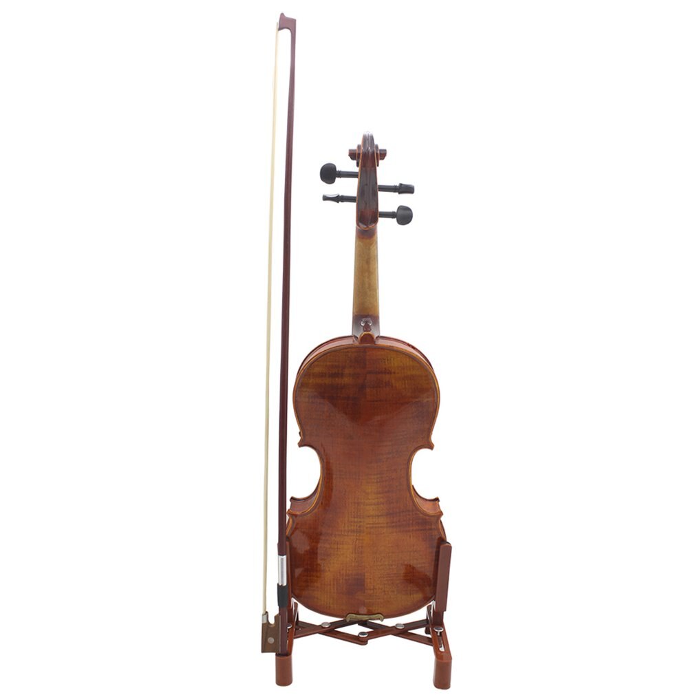 Portable Folding Violin Stand Stringed Musical Instrument Fiddle Floor Holder Rack Violins Guitar Accessories
