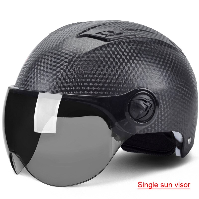 ANDES Helmet Electric Motorcycle Summer Seasons Gray Men Lady Half Helm Locomotive Cute Summer Full Helmet Light: 18
