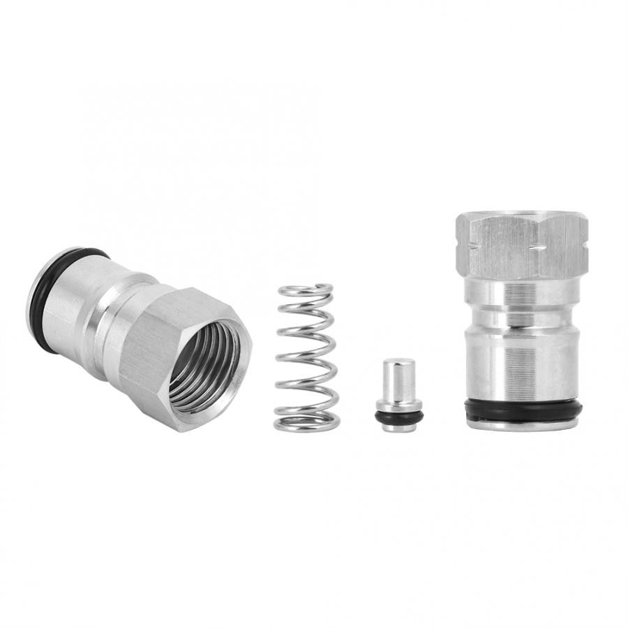 Home Brewing Ball Lock Keg Posts Stainless Steel Poppets Female Thread 19/32"-18 for Converting Pin Lock Kegs