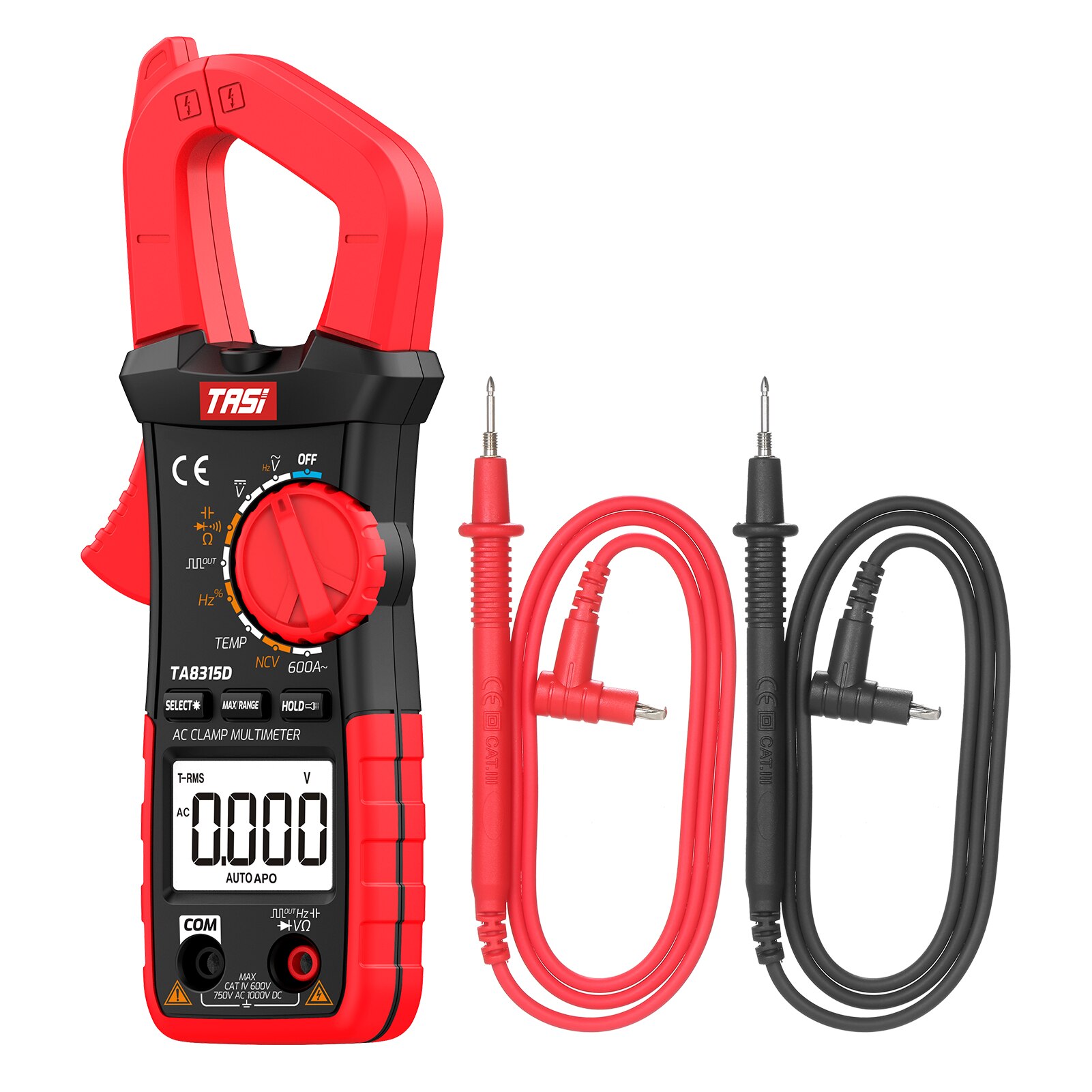 Mestek CM83D Professionele Digitale Ampèretang Multimeter - Stroomtang