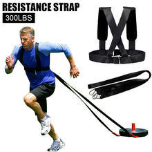 Sled Harness Resistance Training Adjustable Padded Shoulder Strap With Pulling Strap For Tire Pulling Speed Strength Training