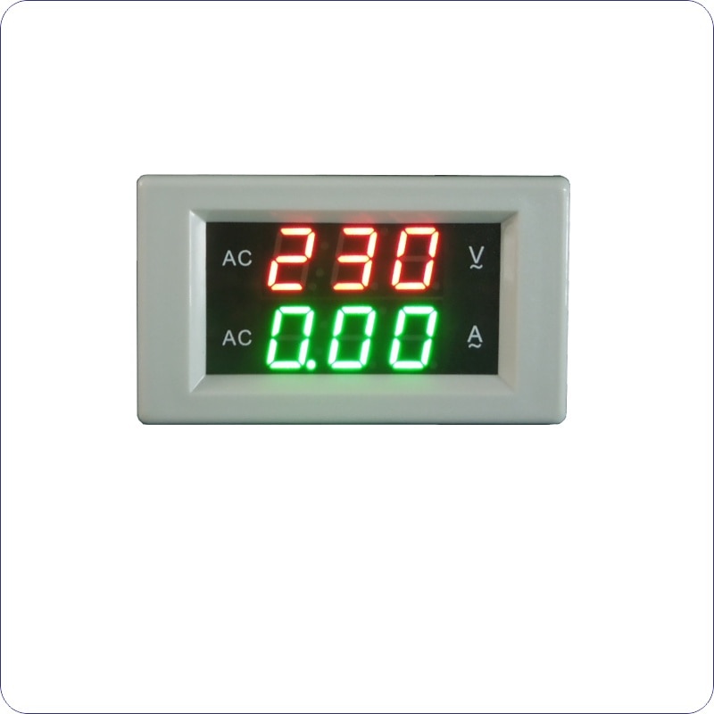 DC 200A Include Shunt Isolated Voltmeter Ammeter DC 100V 300V 600V Volt Amp Panel Meter Voltmetre Isolated Power Supply DC8-18V