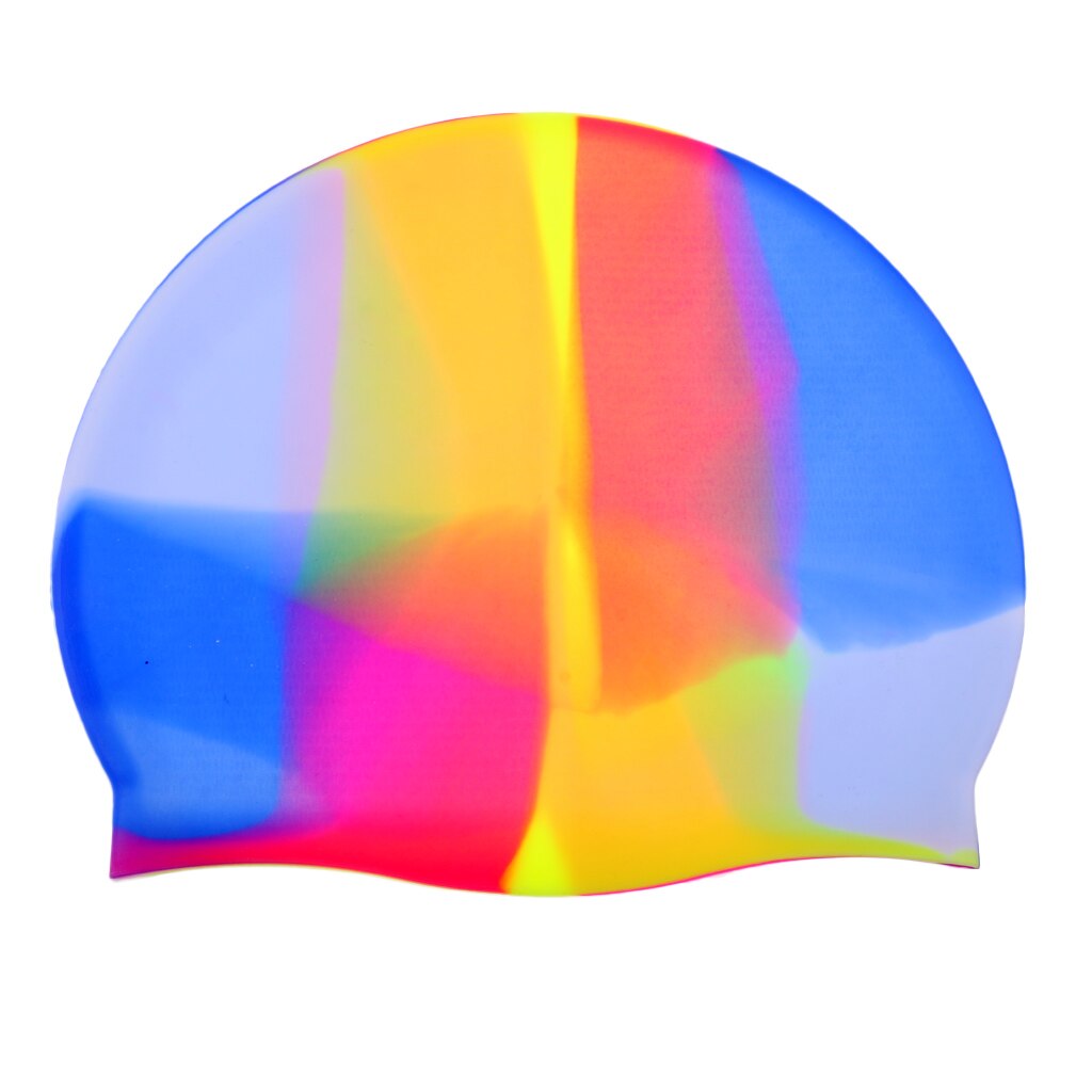 Waterproof Flexible Silicone Swimming Pool Cap Adult Male Female Swim Hat Sportswear & Accessories