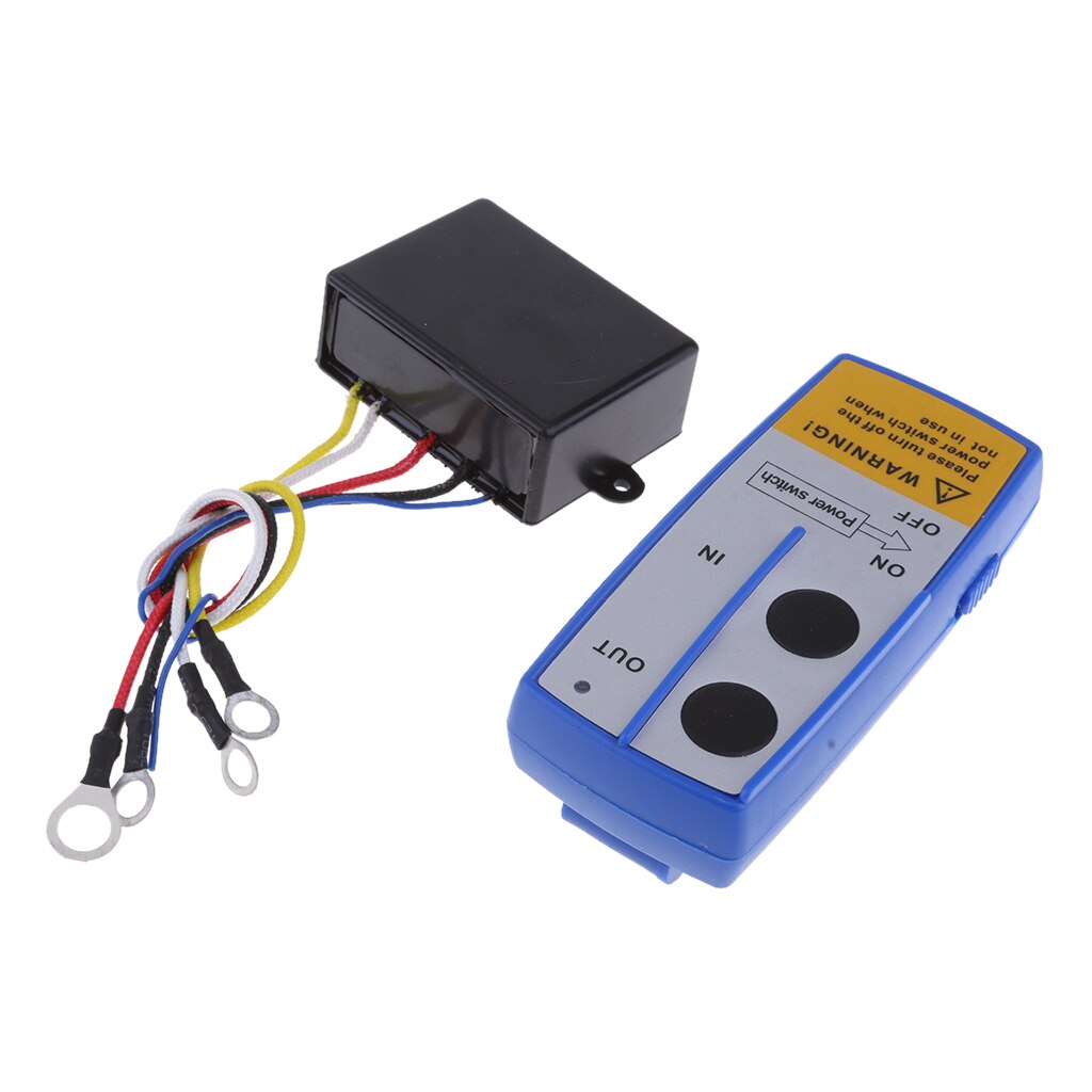 12V Elektrische Lier Draadloze Afstandsbediening Schakelaar Voor Truck Jeep Atv Suv