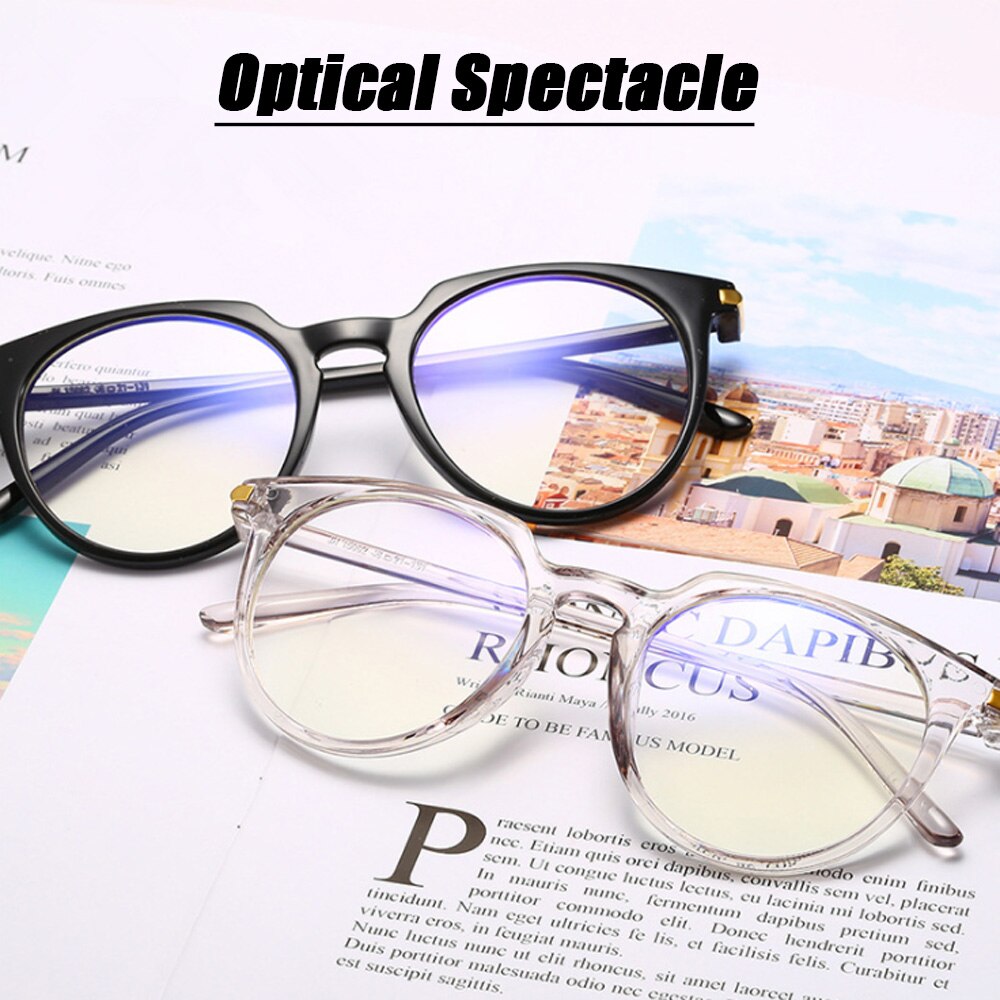 Hars Lens + Pc Frame Vrouwen Mode Ultralight Classic Vintage Optische Brilmonturen Transparante Bril Unisex