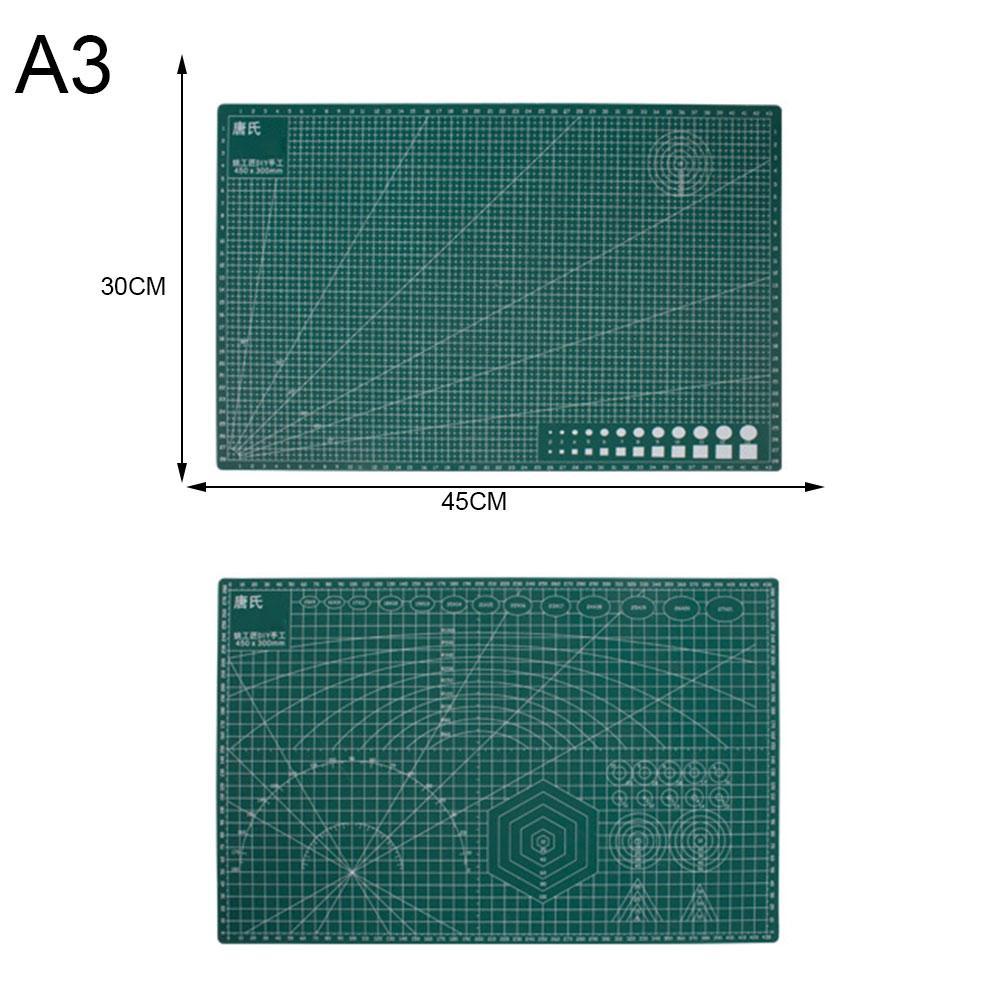 Tapete de corte A3/A4/A5, almohadilla cortada de retales, herramientas de retales duraderas, bricolaje, placa de corte autocurativa hecha a mano, Kits de herramientas de arte