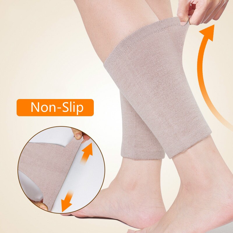 1 Pair Ankle Support Calf Compression Sleeves Ankle Sprain Protector Leg Socks Warmers Legwarmers Women Men Joint Pain Relief