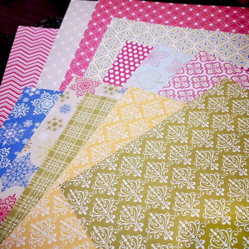 Panalisacraft 12 sheet 6"X6" Vintage Basic patterned paper pad Scrapbooking paper pack handmade craft paper craft Background pad