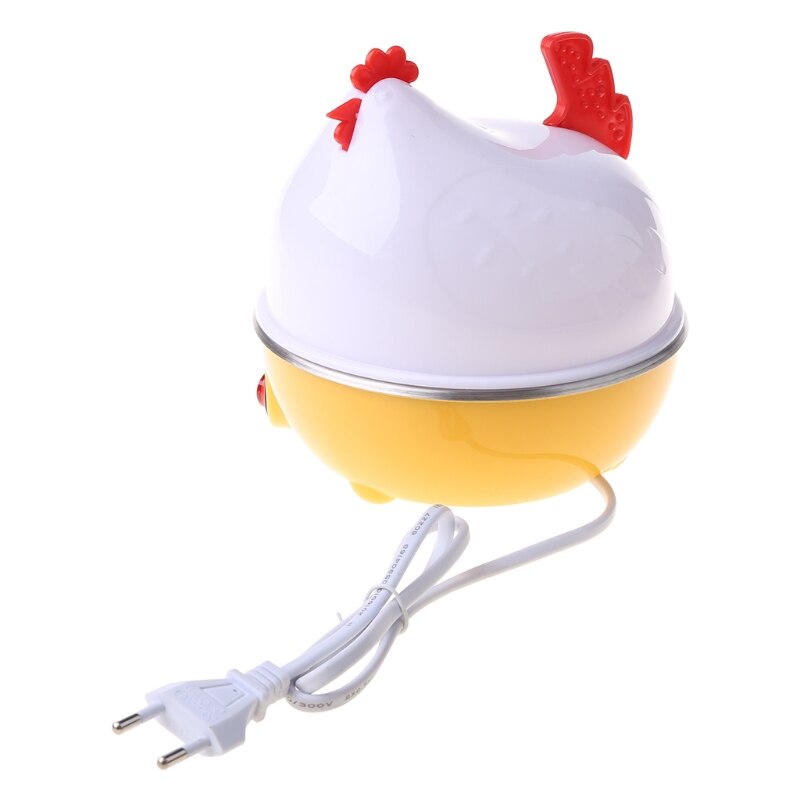 7 Egg Capacity Electric Egg Cooker for Hard Boiled Eggs Multi-function Cartoon Hen Egg Boiler With Auto Shut Off