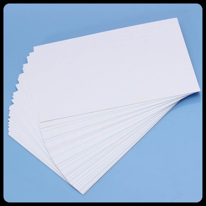 Papel fotográfico luminoso de 100 hojas 4 "x 6" papel fotográfico brillante de para impresora de inyección de tinta suministros de oficina en casa
