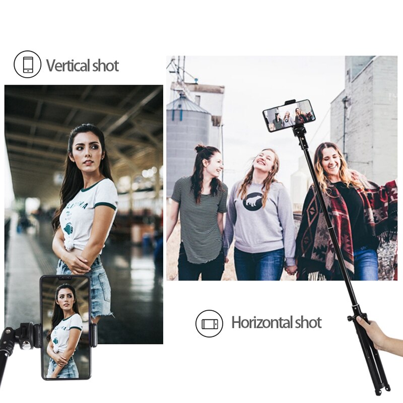 Mobiel statief telefoon statief foto live-uitzending smartphone statief zaklamp ondersteuning statief adapter voor android (stan