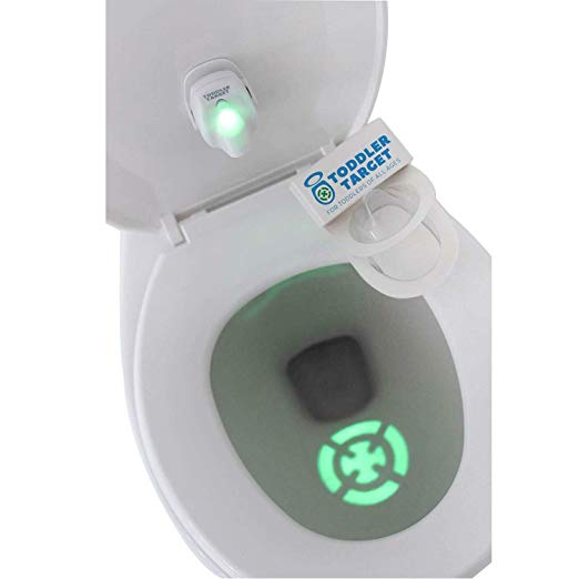 Toddler Target Toilet Light Toilet Projection Light Cartoon Children's Toilet Training Light: Default Title