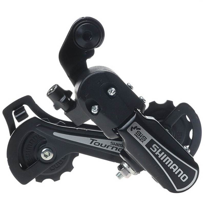 Shimano-desviador trasero TOURNEY RD-TY21B para bicicleta de montaña, 6/7 velocidades, negro, Iamok, piezas de bicicleta SS/GS: RD-TY21B-SS Black