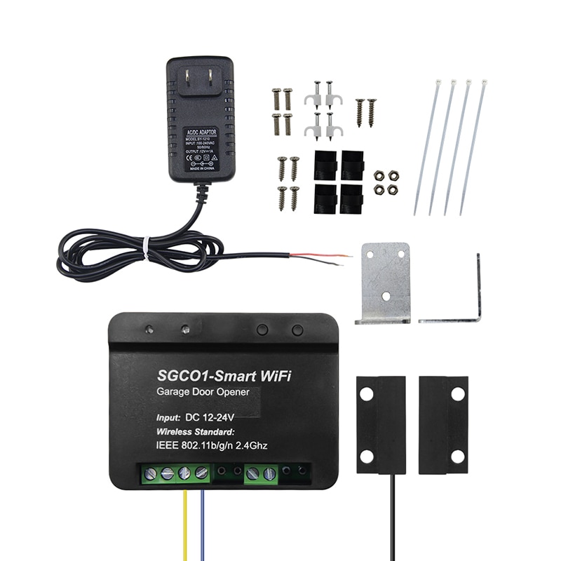 Intelligent wifi controller is directly connected to the door controller to realize the remote opening and closing of mobile app