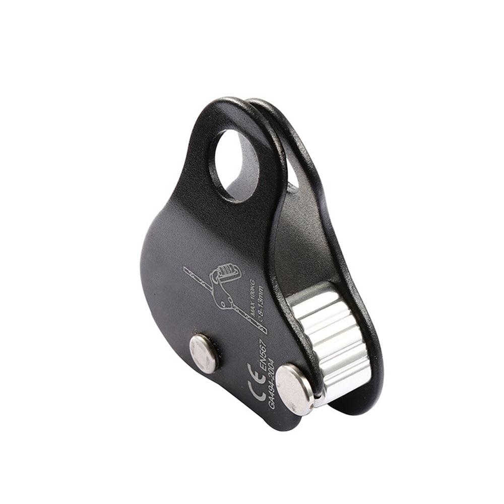 Safety Climbing Protective Ascender 220LB Climbing Protective Device Rope Grip Outdoor Climbing Rigging 8-13MM Rope