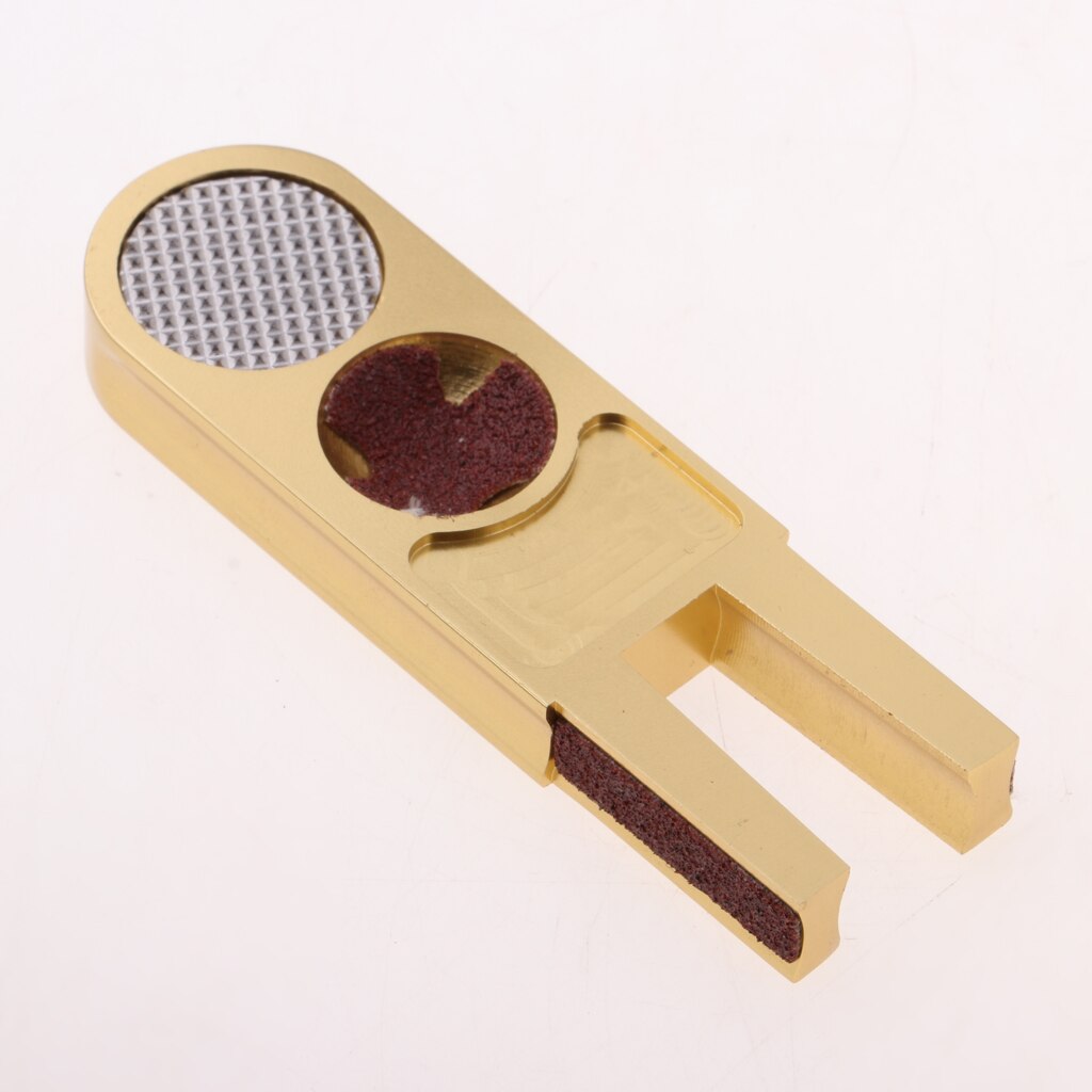 Billiard Pool Cue Tip Shaper Tool U Shape Cue Tip Trimmer for Cue Snooker Tips, Multi Functional and Durable